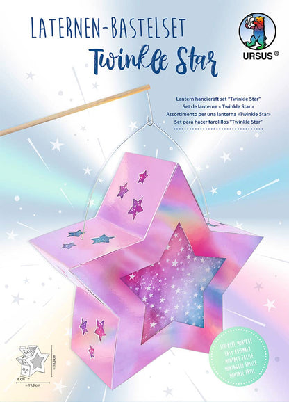 Twinkle Star Pink Lantern Making Kit