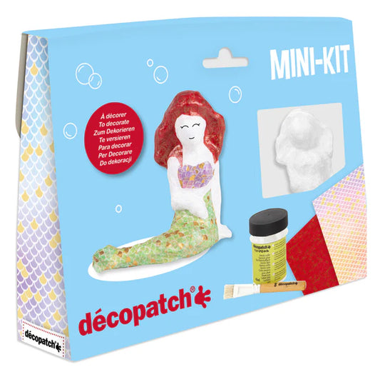 Mini-Meerjungfrau-Décopatch-Set