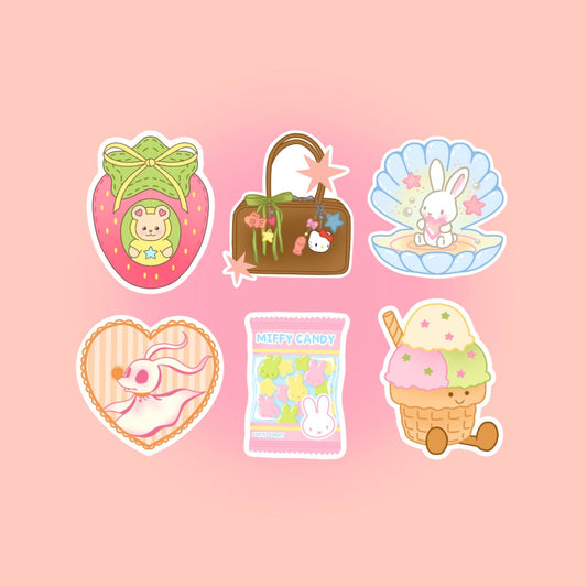 TRINKETS CLUB STICKER PACK Liviaa.studio
