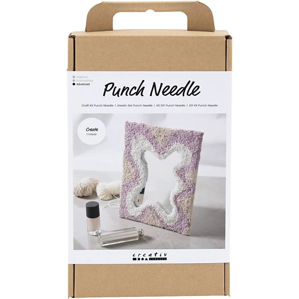 Kit Punch Needle - Miroir DIY Creative Compagny