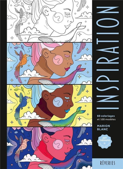 Coloriage Art Thérapie Inspiration - Rêveries Hachette Heroes