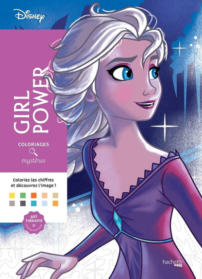 LIVRE DE COLORIAGE - Girl Power Hachette Heroes