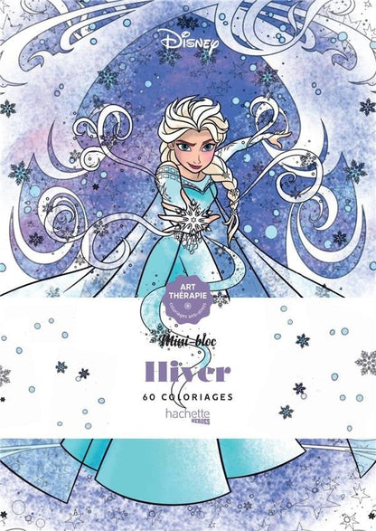 Mini-Bloc Art Therapie HIVERS DISNEY Hachette Heroes
