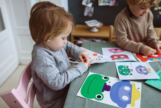 ANI MASKS – Kit créatif 6 masques animaux à décorer – Activité manuelle dès 3 ans les Ateliers OMY & Gallimard Jeunesse