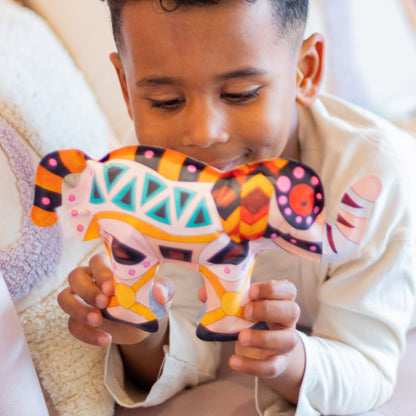 Inflatable Coloring Pages - Elephant &amp; Tigers Coloring Pages