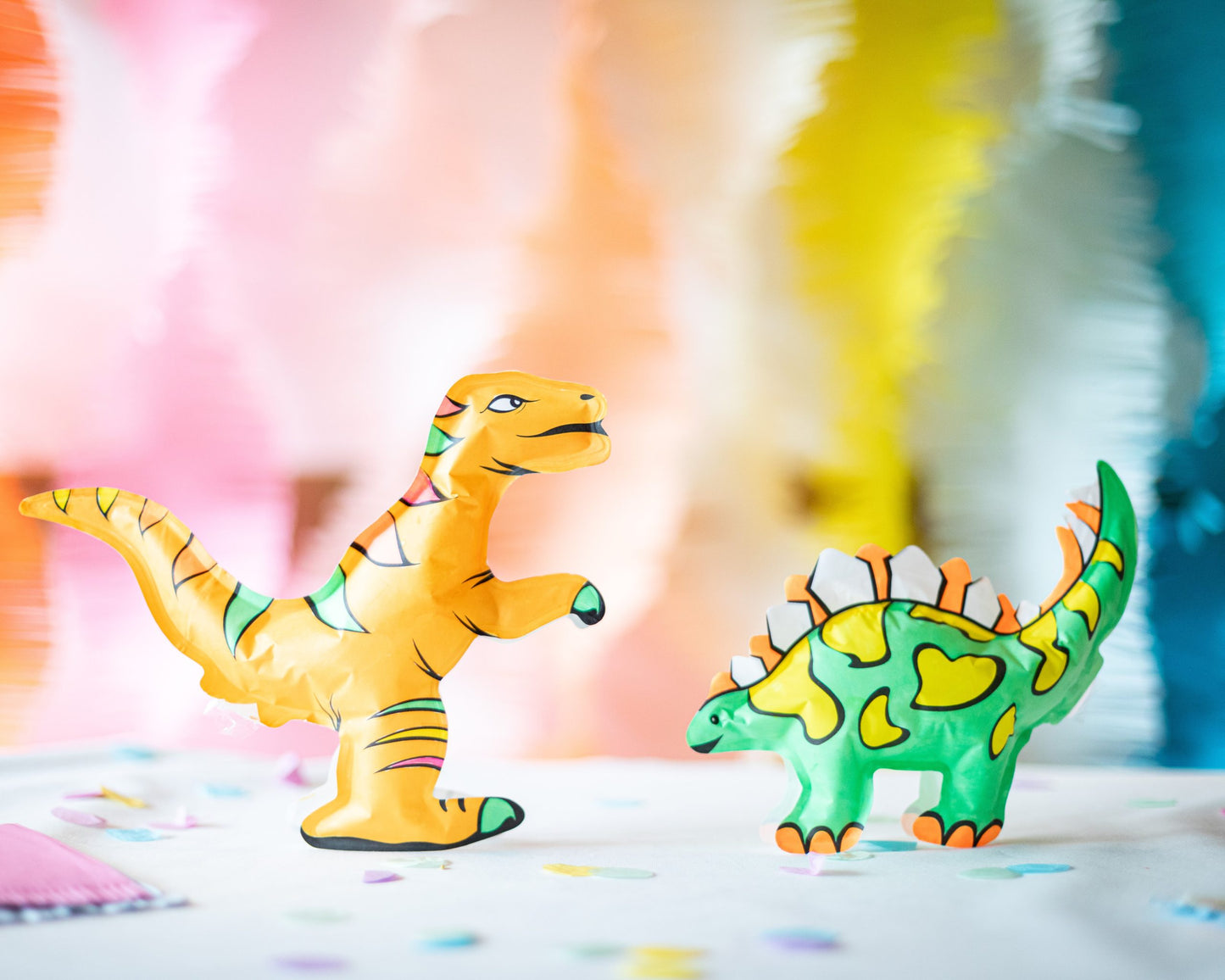 Pack Anniversaire -x6 Dinos coloriages gonflables