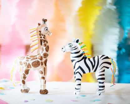 Pack Anniversaire Safari - x8 Coloriages gonflables ( zèbres, girafes, éléphants & tigres) Ara-Créative