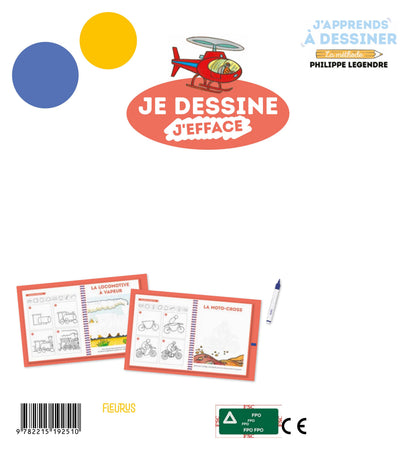 Activité créative réutilisable pour dessiner effacer et recommencer