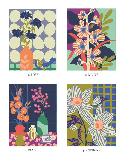 Coloriages mystères Les fleurs – Livre de coloriage créatif pour enfant et adulte Editions Marabout