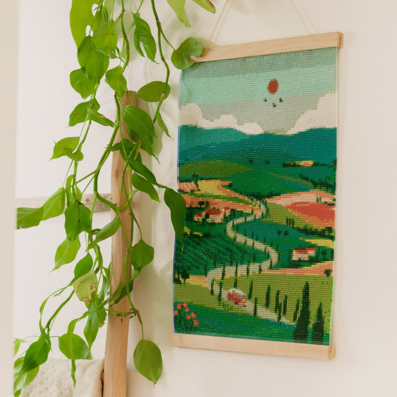 Coffret Petit Diamond Tuscany – Diamond Painting Toscane 30x40 cm | Nidhi Kachhadiya LA PETITE EPICERIE