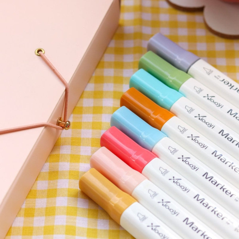 Kit DIY Mon Carnet de Coloriage Détente – Kawaii & Mandala avec 8 Feutres Alcool | La Petite Épicerie LA PETITE EPICERIE