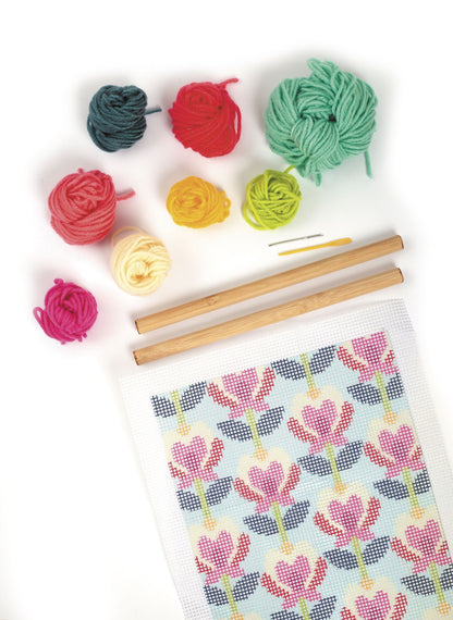 Kit Canevas Fleurs de Lotus – Graine Créative GRAINE CREATIVE