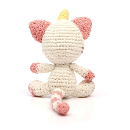 Kit Crochet Amigurumi Chat Licorne – Loly le Chat Licorne 15 cm GRAINE CREATIVE
