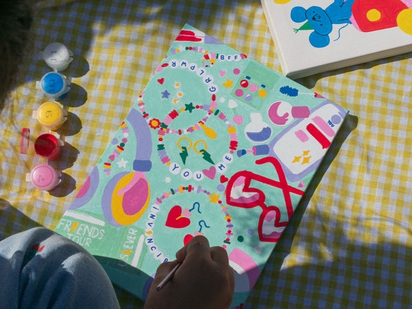 Petit Pinceau Kids Besties – Peinture au Numéro Enfant 9 à 13 Ans | Emilie Gauvrit LA PETITE EPICERIE
