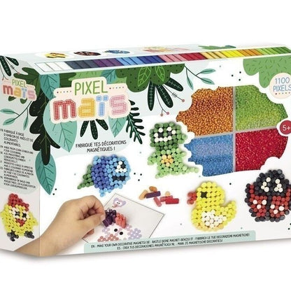 Kit Créatif Pixel Maïs – Magnets Déco Animaux – Graine Créative GRAINE CREATIVE