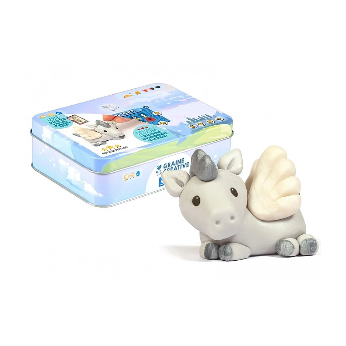 Boîte Métal FIMO Fantastique – Pégase GRAINE CREATIVE