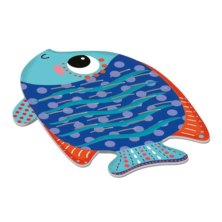 Animaux marins 3D écailles métallisées – Coffret créatif enfant Créa lign