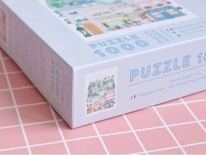 Puzzle 1000 Pièces Paris – Hoglet & Co | Fabriqué en France LA PETITE EPICERIE