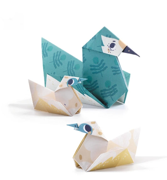 Origami Family Djeco – Kit Créatif Pliage Papier Enfant Djeco