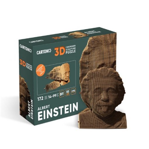 Puzzle 3D en carton CARTONIC® – Modèle Einstein