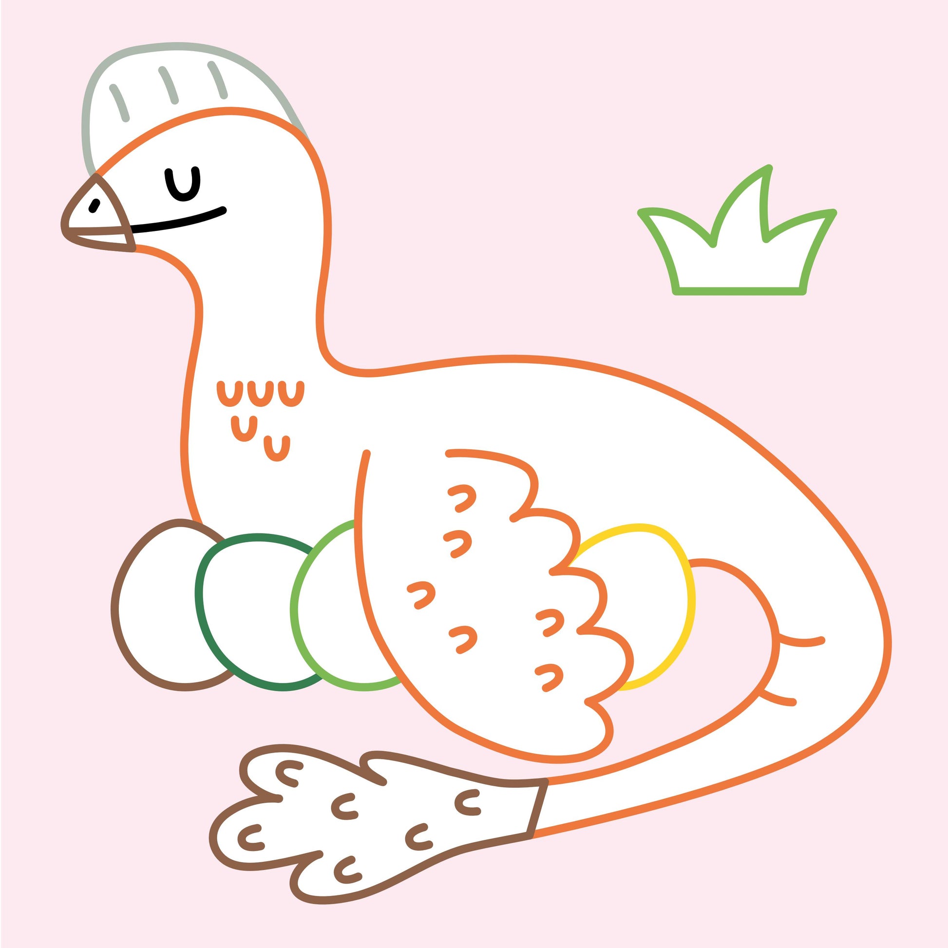 Coloriage avec contours larges pour apprendre progressivement à ne pas dépasser