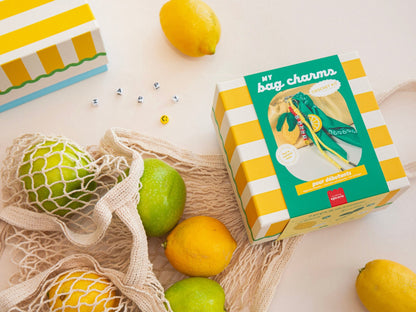 Accessoires crochetés inspirés des citrons et des vacances d’été