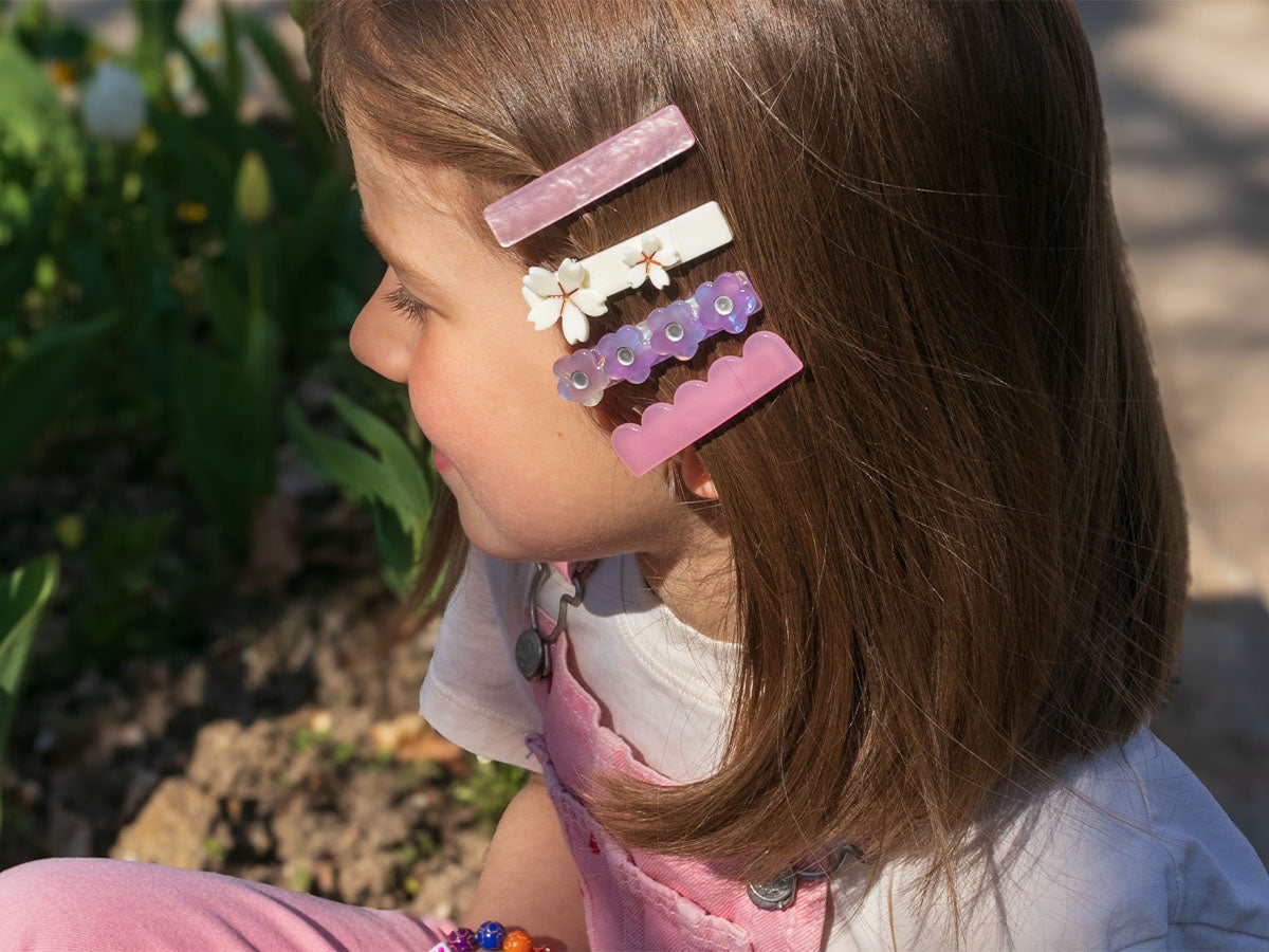 Barrette Iconic Aquarelle nacré – Barrette cheveux élégante LA PETITE EPICERIE