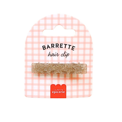 Barrette Étoile Champagne scintillante – La Petite Épicerie LA PETITE EPICERIE