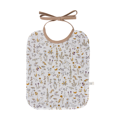 Kit couture premier repas bébé Milo – Bavoir & lingettes Liberty bébé Com'1 Idée