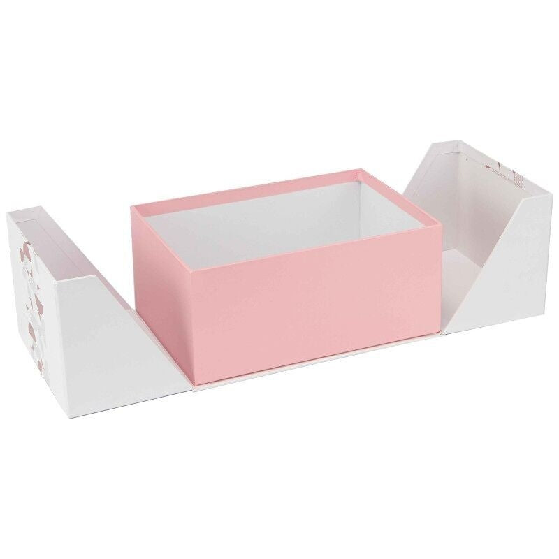 Boîte cadeau blanche double ouverture – Créez votre box cadeau | Joy Cadeaux 22,5 x 15,5 x 10 cm JOY!