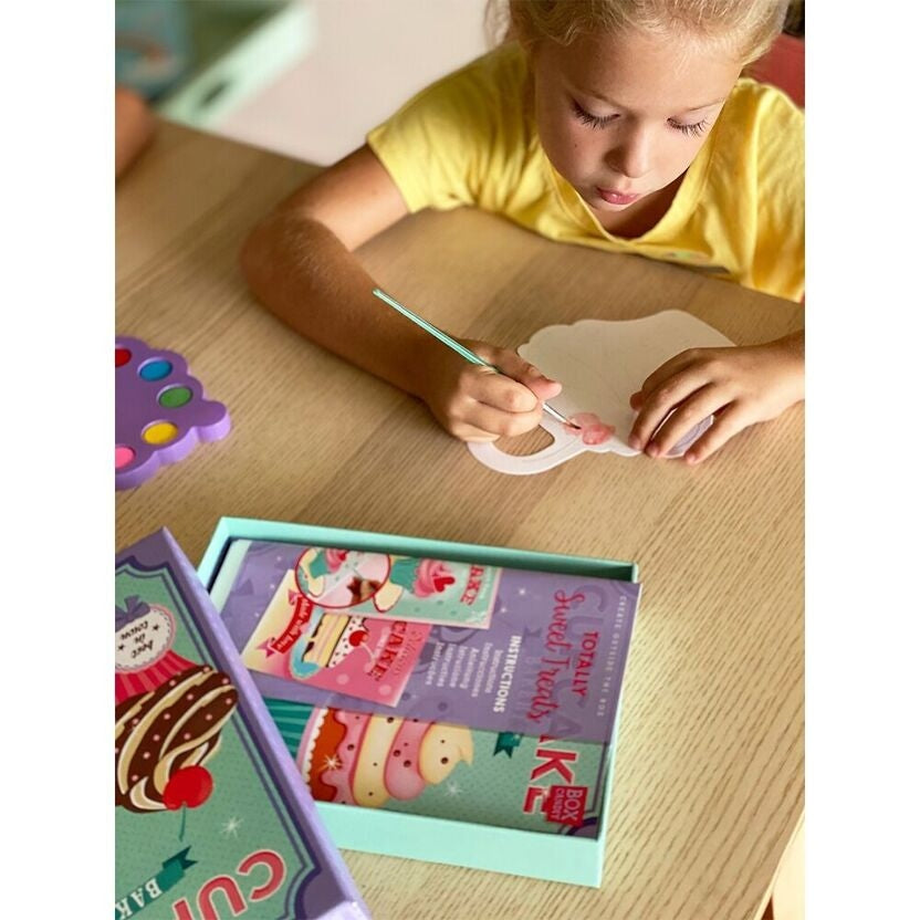 Coffret Aquarelle Sweet Treats BOX CANDIY® – Kit Créatif Gourmand Enfant dès 6 ans BoxCanDIY