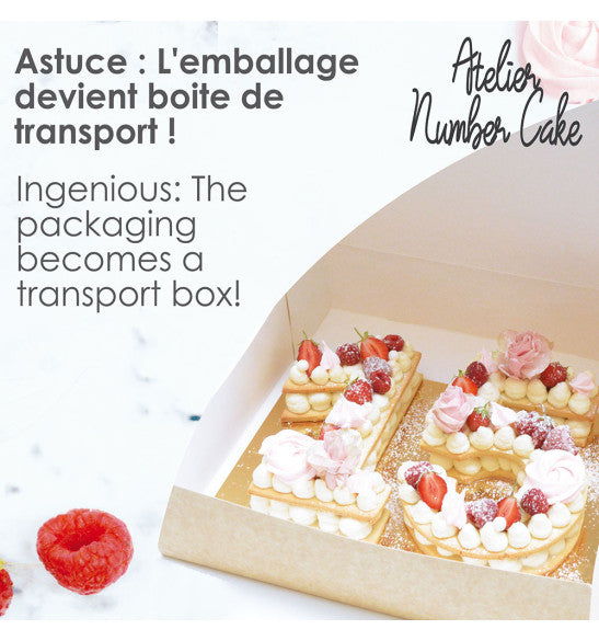 Atelier Number Cake – ScrapCooking® | Coffret pâtisserie complet chiffres 0 à 9 ScrapCooking