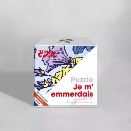 Puzzle 1000 pièces – Je m’emmerdais Grave (Piece & Love) | Made in France Piece&Love