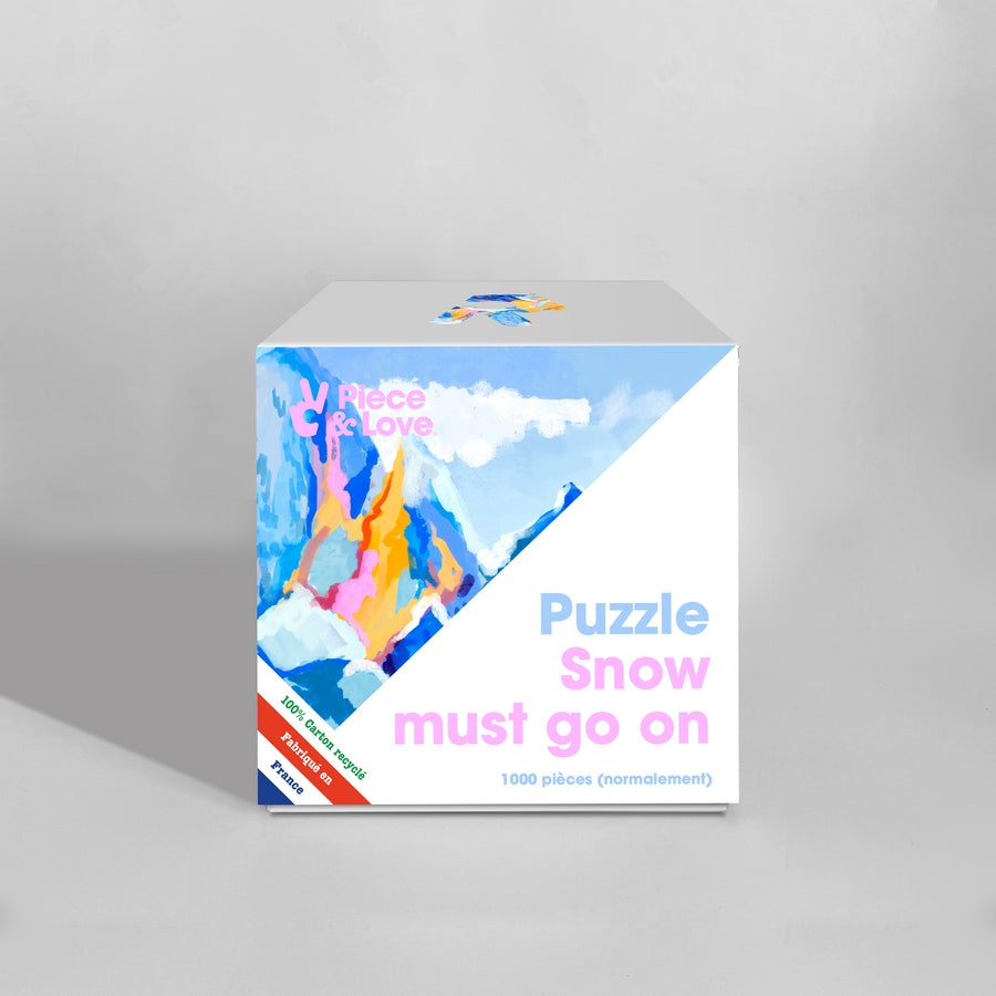 Puzzle 1000 pièces – Snow Must Go On (Piece & Love) | Made in France Piece&Love