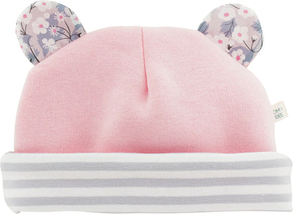 Kit Couture Naissance “Charlotte” – Bonnet & Chaussons Bébé Liberty DIY Com'1 Idée
