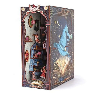 Maquette 3D Bois Magic House – Bibliothèque Magique Lumineuse DIY Graine Créative GRAINE CREATIVE
