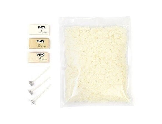 Kit FIMO Home Déco – Créez 3 Bougeoirs DIY Effet Terre Cuite GRAINE CREATIVE