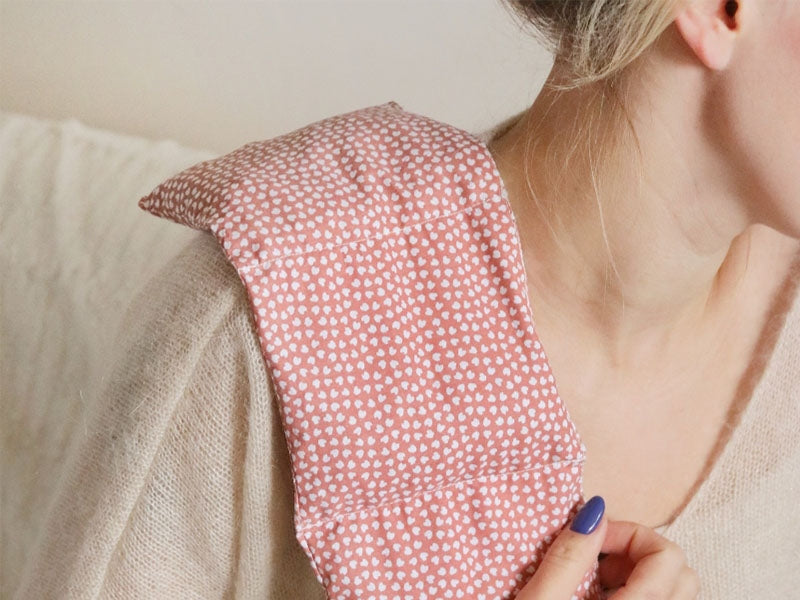 Kit DIY Couture Bouillotte Bien-être Terracotta aux Noyaux de Cerises LA PETITE EPICERIE
