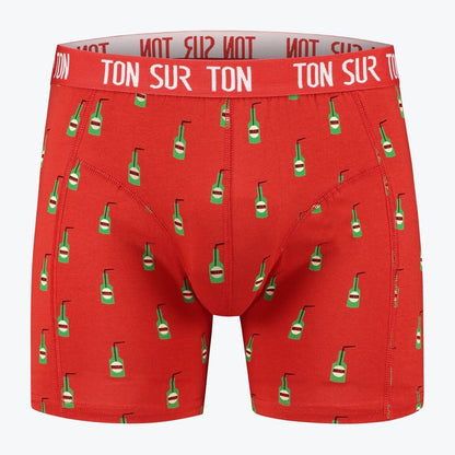 Chaussettes & Boxer Bière en Coton Bio – Cadeau Homme Original Ton sur Ton
