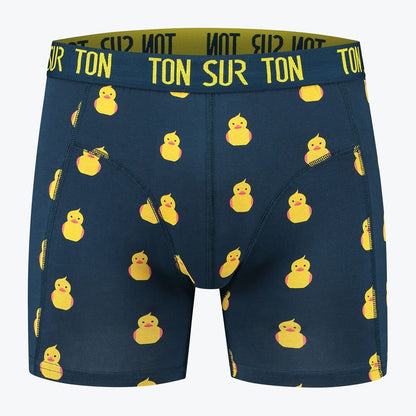 Chaussettes & Boxer Quack Canard – Coton Bio – Cadeau Homme Original Ton sur Ton