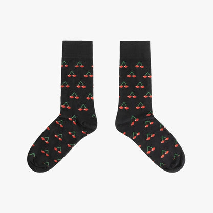 Cherry Picking – Coffret homme chaussettes & boxer assortis – Coton bio GOTS Ton sur Ton