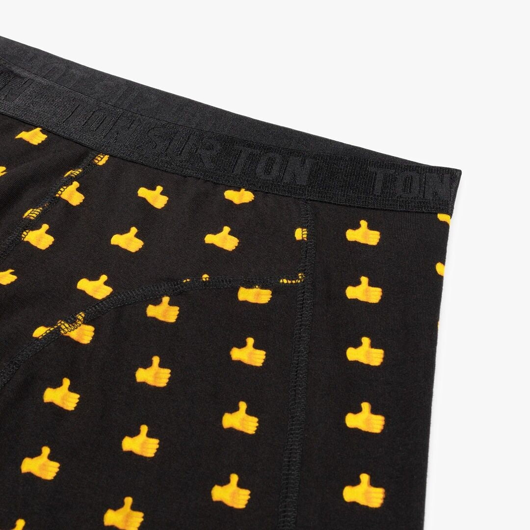 Classique Papa – Coffret homme boxer & chaussettes assortis – Coton bio GOTS Ton sur Ton