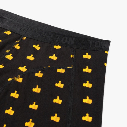 Classique Papa – Coffret homme boxer & chaussettes assortis – Coton bio GOTS Ton sur Ton