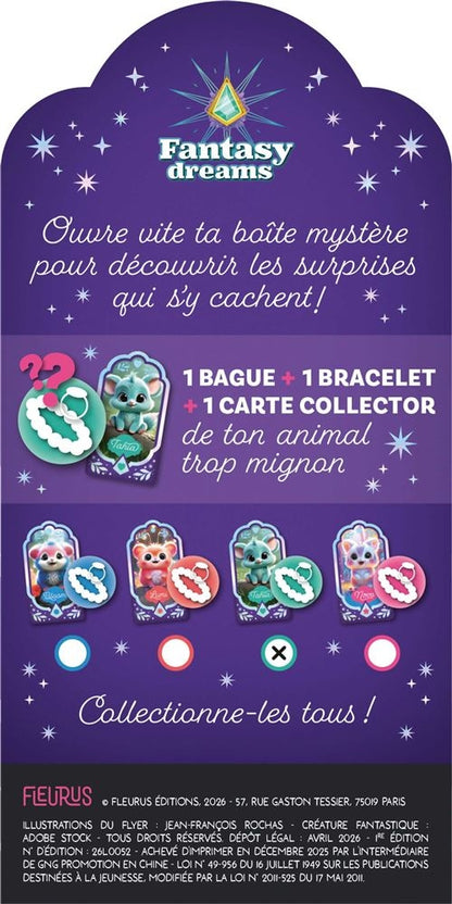 Bracelet à fabriquer dans le coffret Mes Bijoux Surprise TAHIA