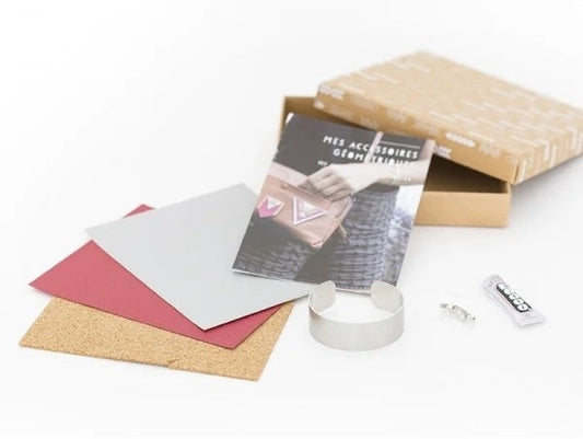 Kit DIY Mes Accessoires Géométriques – Créez une Manchette et 2 Broches Tendance LA PETITE EPICERIE