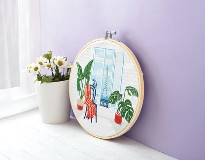 Kit Broderie Partielle Paris – Graine Créative GRAINE CREATIVE