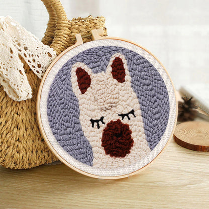 Kit Punch Needle DIY Petit Lama Figured'art