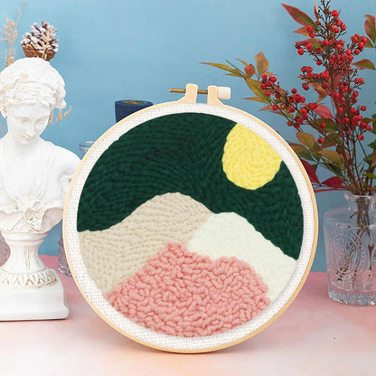 DIY Punch Needle Kit Les Deux Pics 
