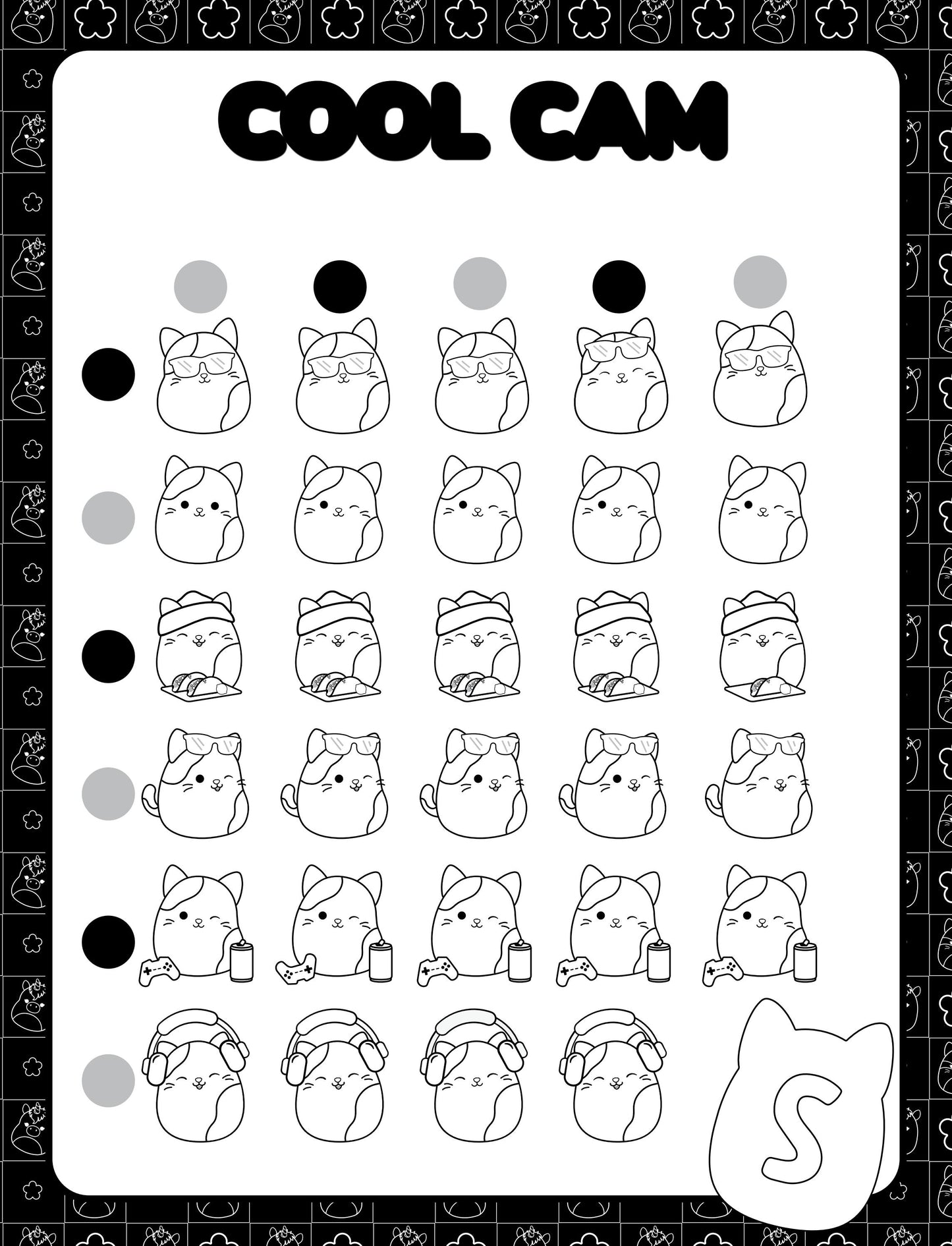 Mon Grand Coffret Coloriage Squishmallows comme idée cadeau