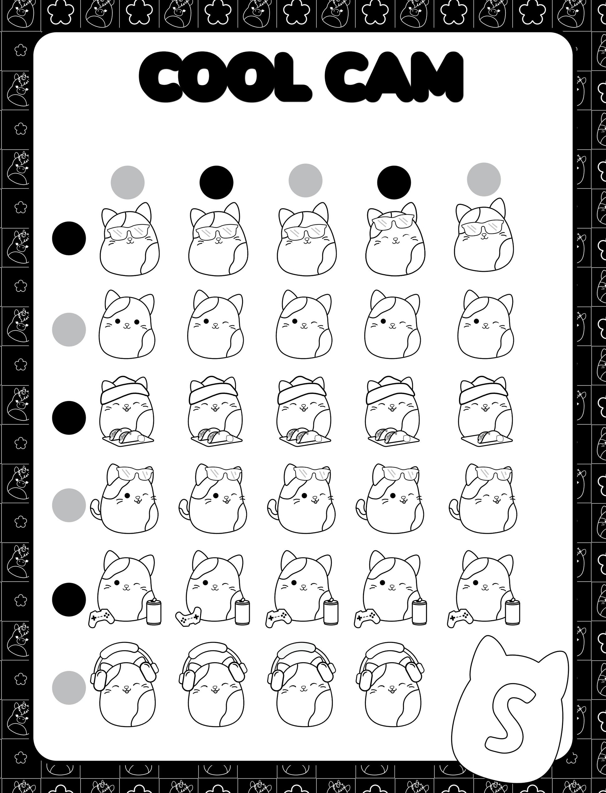 Mon Grand Coffret Coloriage Squishmallows comme idée cadeau